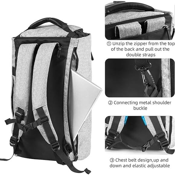 Foldable Travel Garmet Bag - Picture 5 of 7